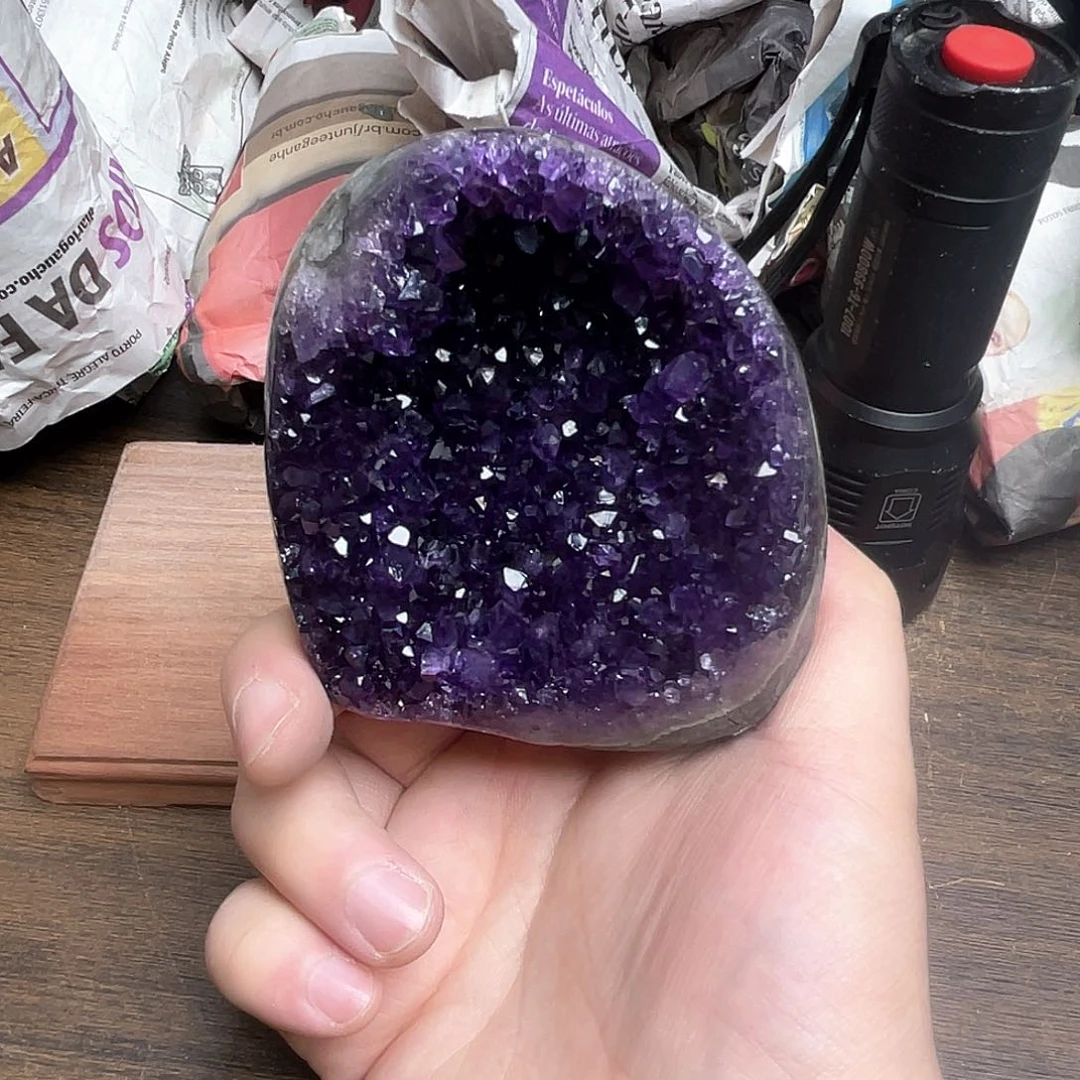 紫晶大型摆件（非配饰）未镶嵌