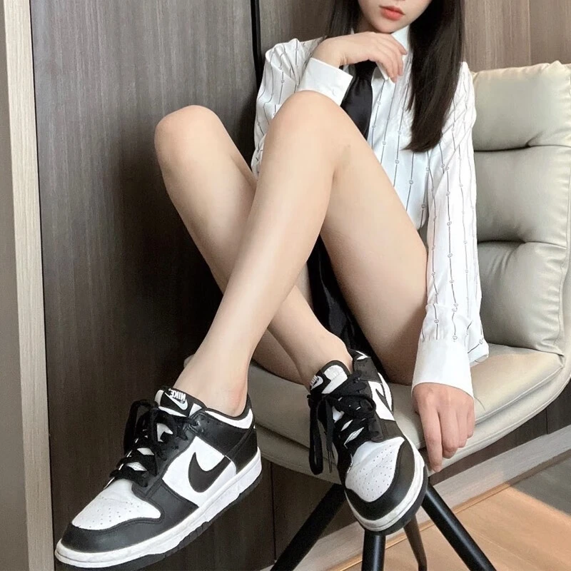 nike耐克正品女鞋2025新款熊猫DUNK潮鞋低帮运动休闲鞋板鞋CW1590