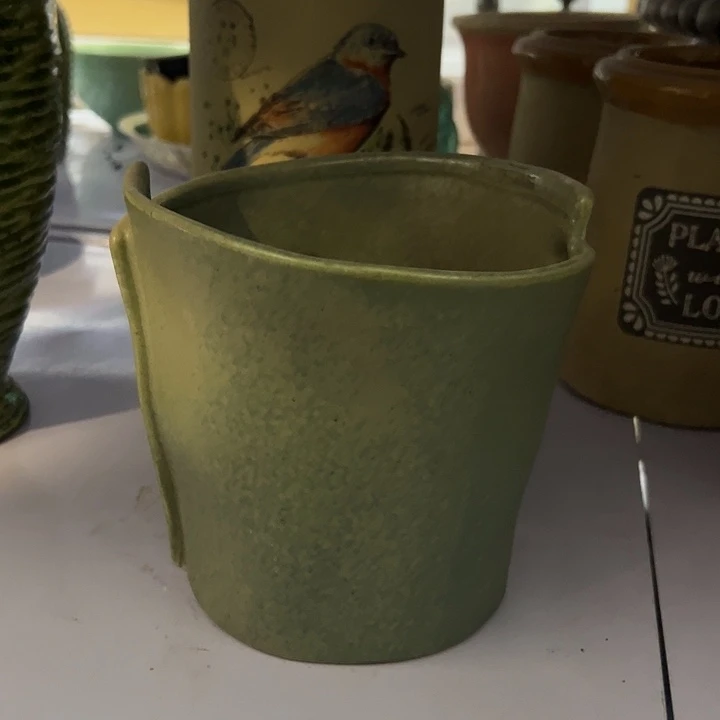 陶瓷孤品花盆一只