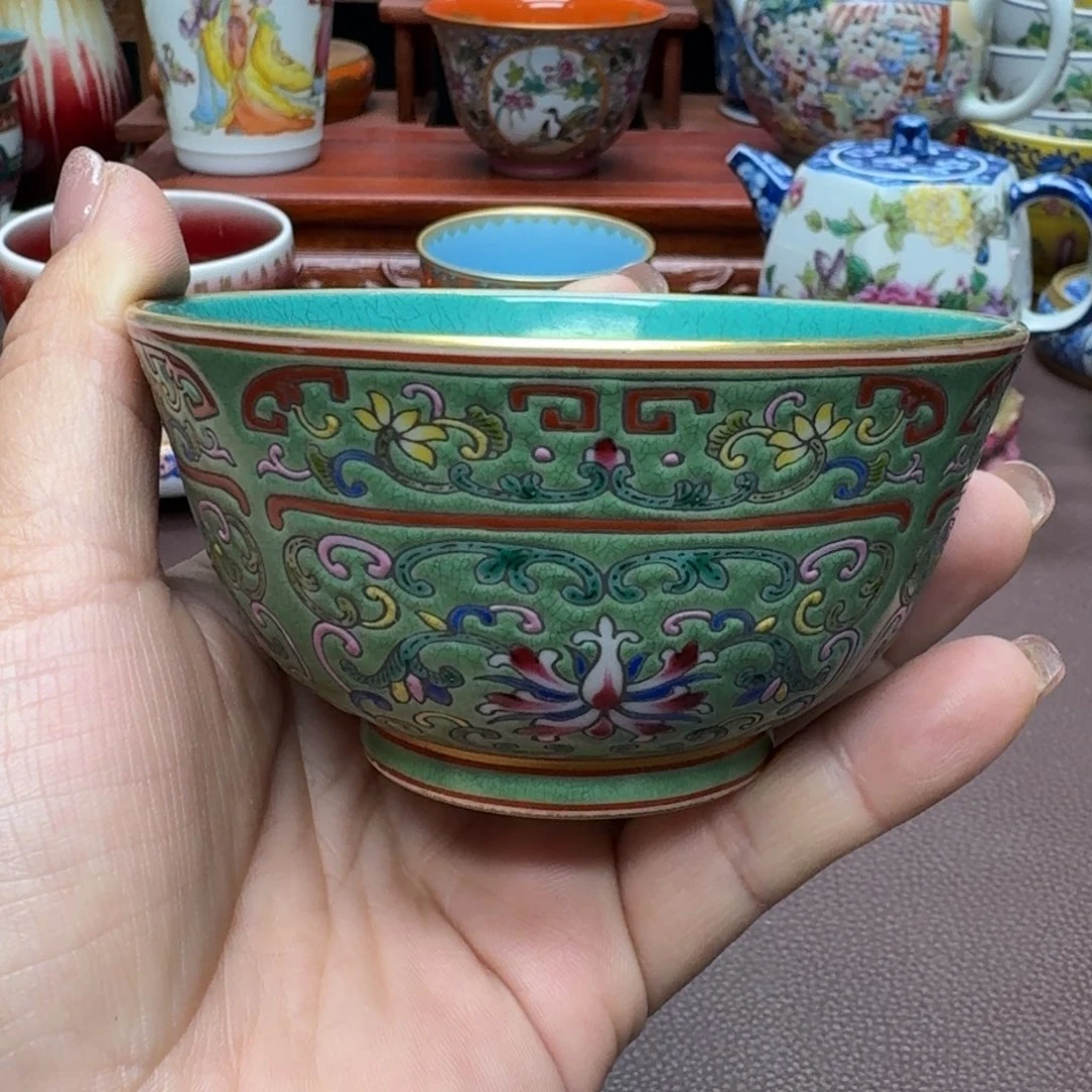 瓷片景德镇仿古手工制作精品展示