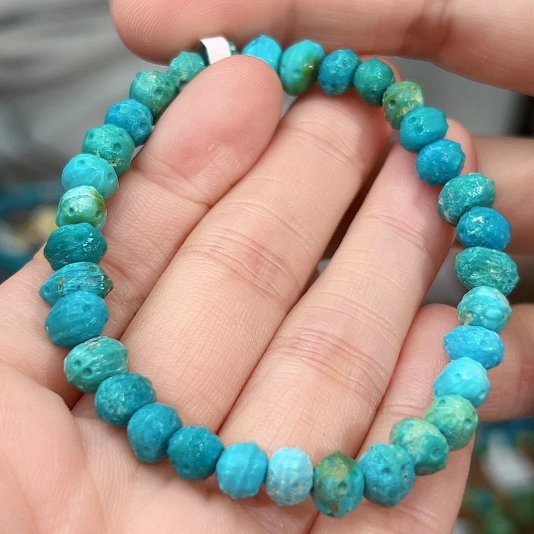 绿松石珠宝奇石未镶嵌