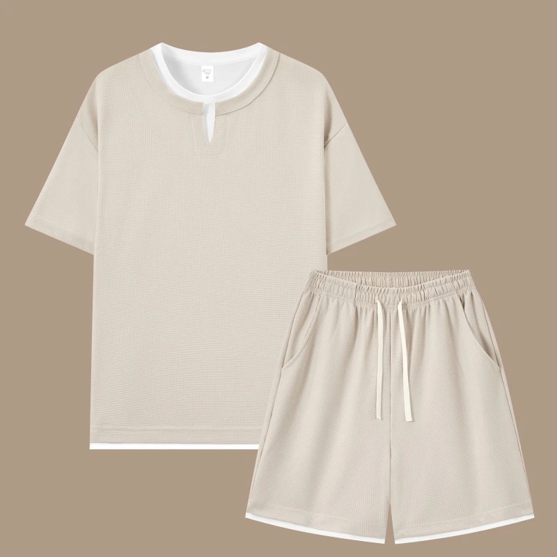 2025夏季新款套装，运动舒适，居家办公·T2525男生运动套装