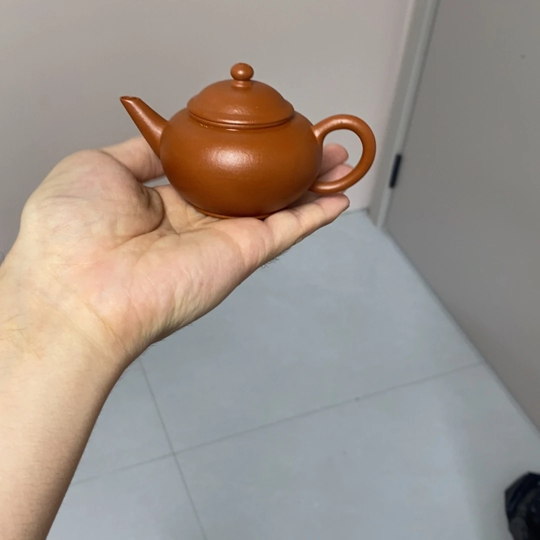 茶壶紫砂90年代半手墨缘斋水平90毫升