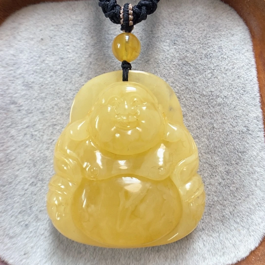 蜜蜡未镶嵌颈饰蜜蜡