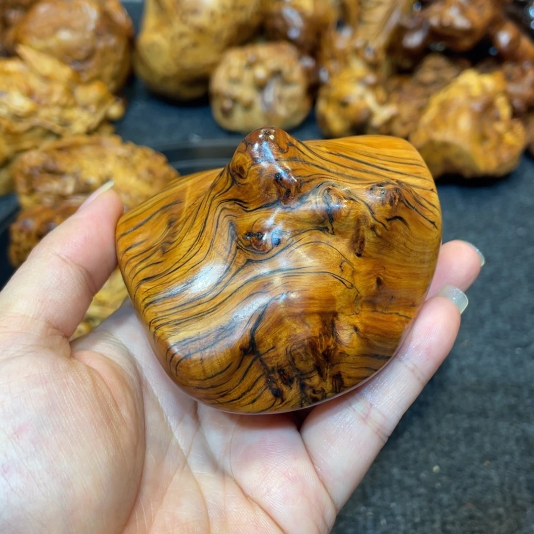 柏木（崖柏）福利陈化虎皮留疤手摆件
