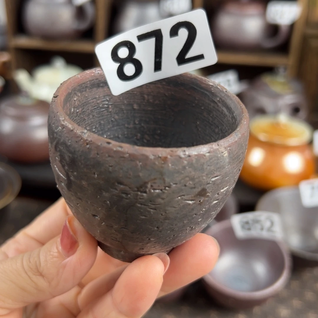 杯柴烧茶器主人杯