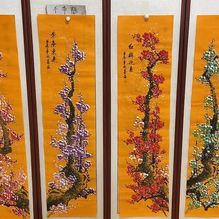 三个张画廊直播间！不带框