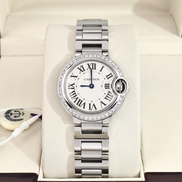 95新 Cartier/卡地亚 石英表/表径28/S99250520056/苏酥精选