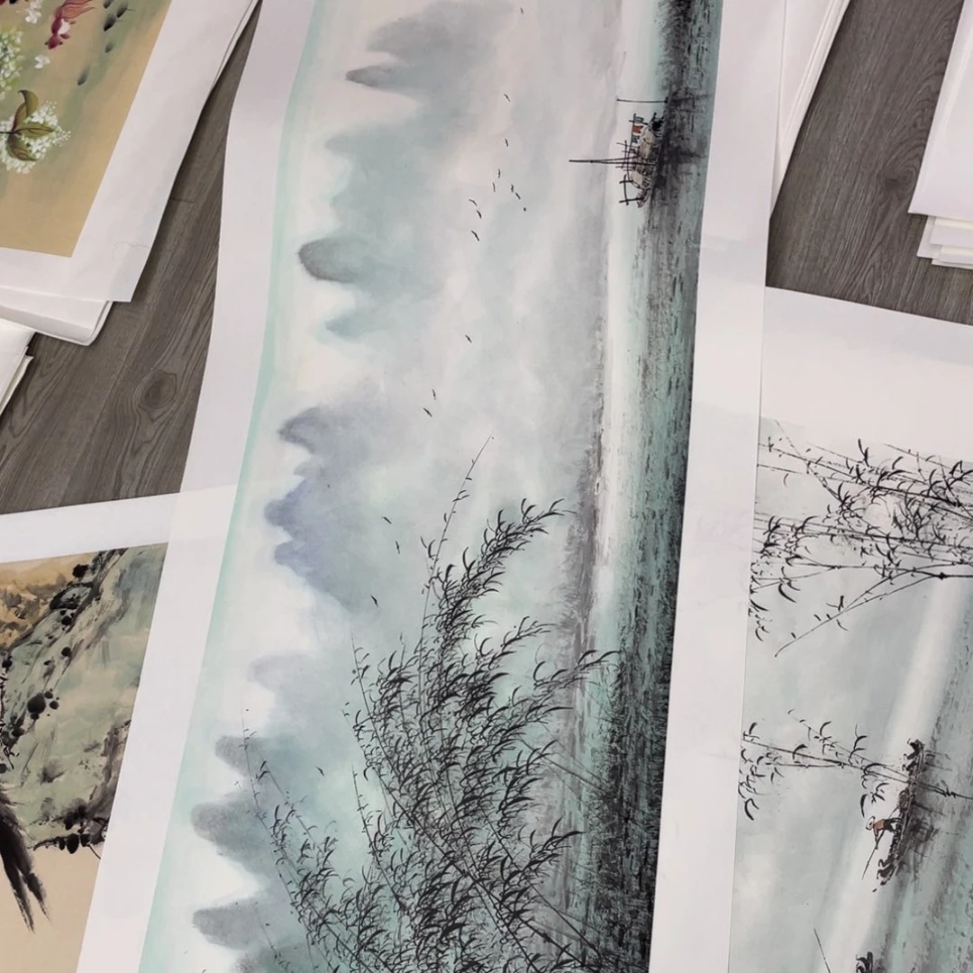 国画邓平老师作品欣赏