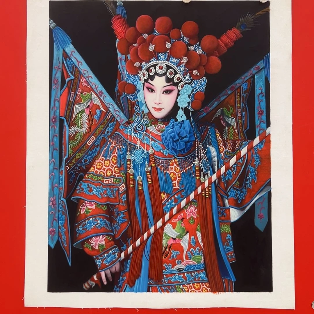 国画二郎展览原作