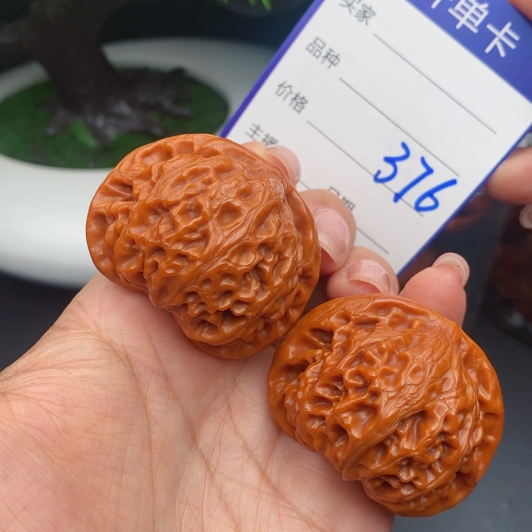 文玩核桃把件43宫灯376