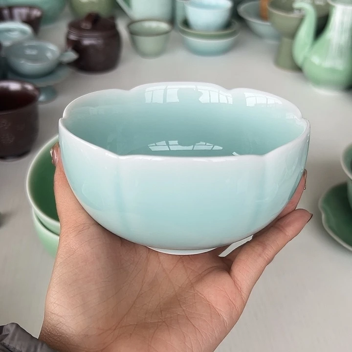 小米茶器龙泉青瓷