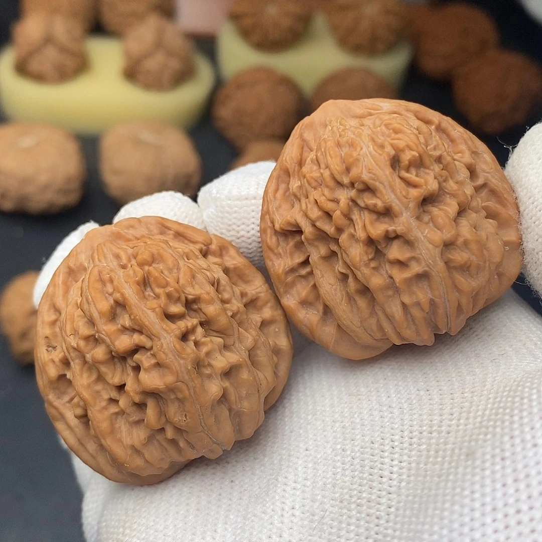 把件文玩核桃三角楼全品38