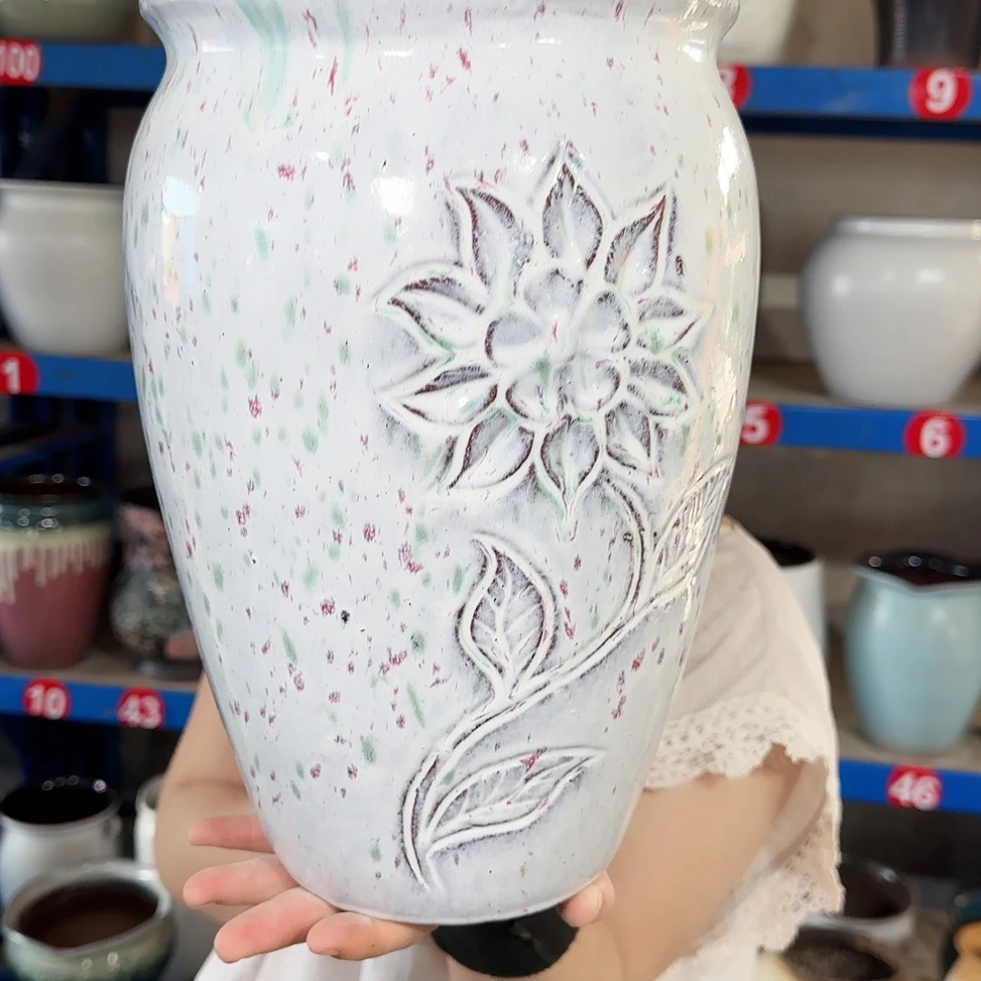 花盆紫砂高30口19.5