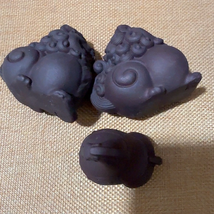 紫砂茶宠M***3雕塑瑕疵茶宠