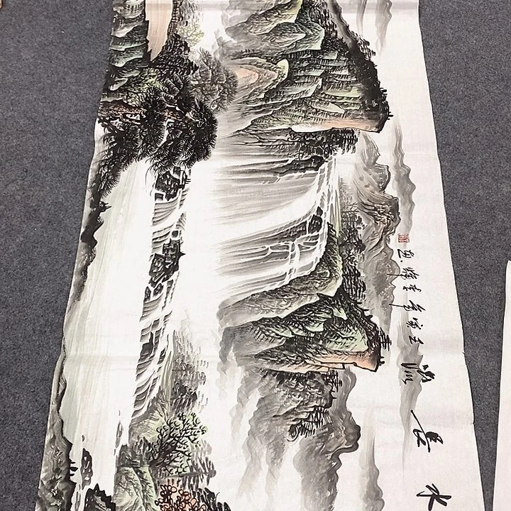 国画国画作品手绘