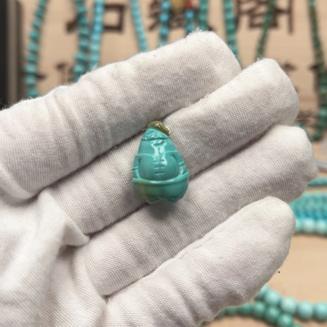 绿松石雕刻未镶嵌