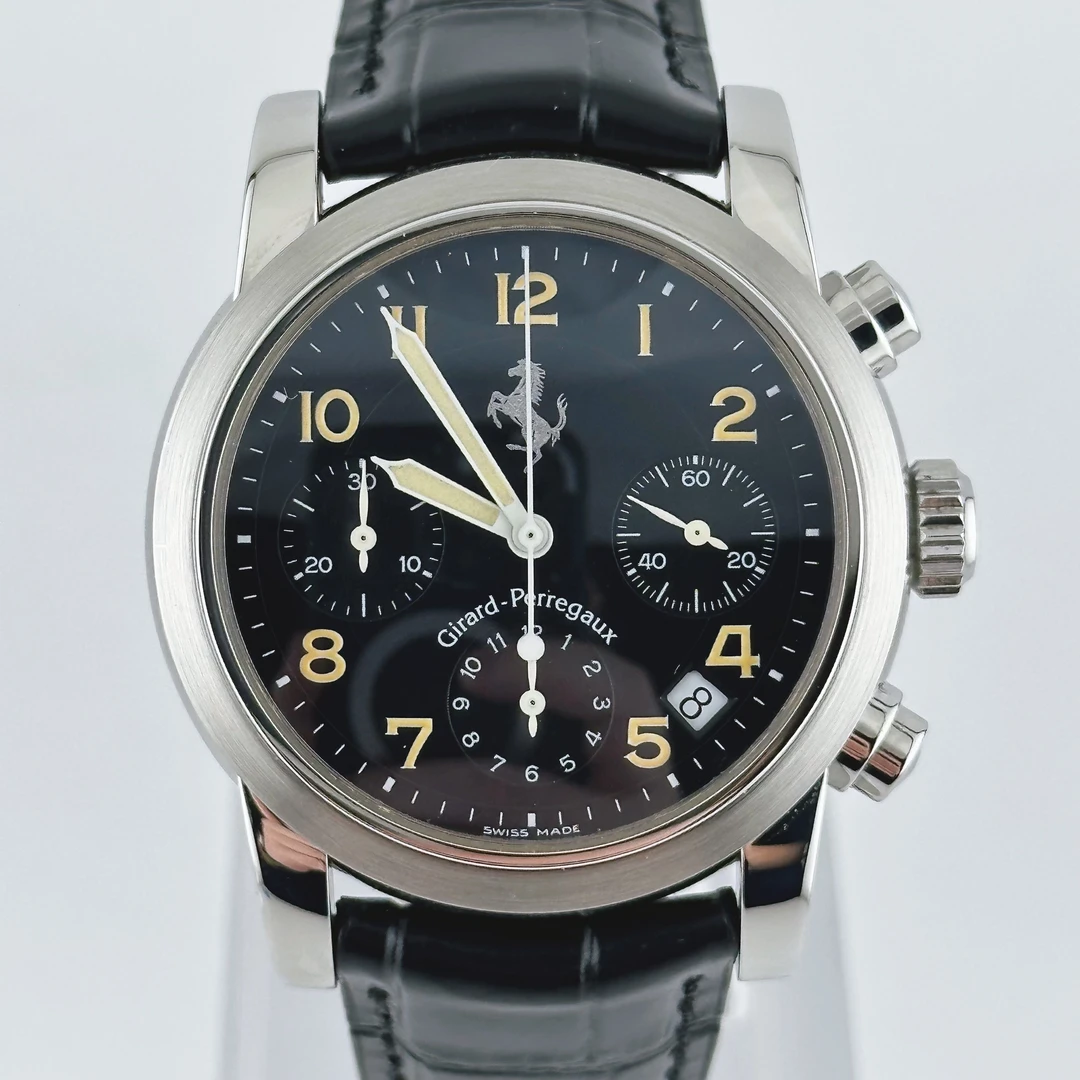 95新 Girard- Perregaux/芝柏表 赛事联名款/38mm/自动机械男表
