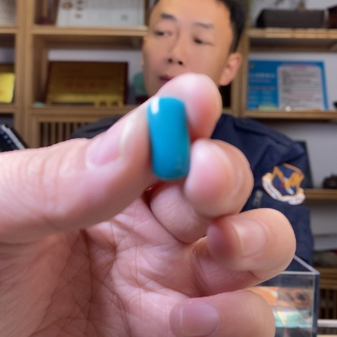 绿松石未镶嵌戒面