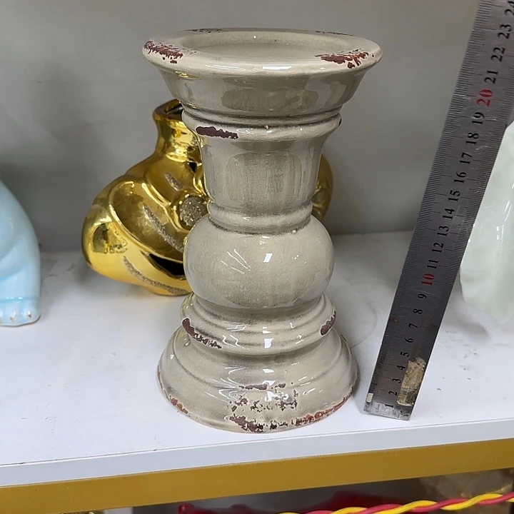 摆件微瑕陶瓷介意勿拍