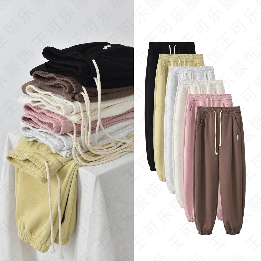 【小马卫裤】洋气百搭宽松潮流韩版显瘦休闲裤束脚裤裤子