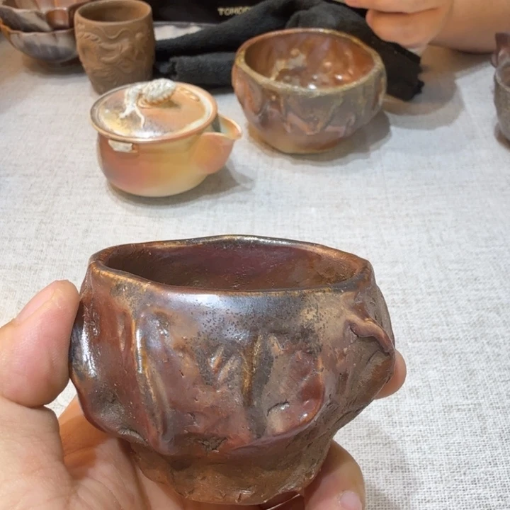 陶盘柴烧福利新品多多