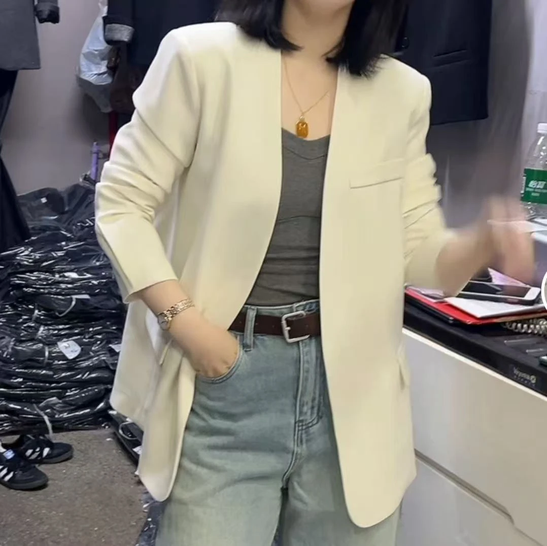 026V领春款西服外套