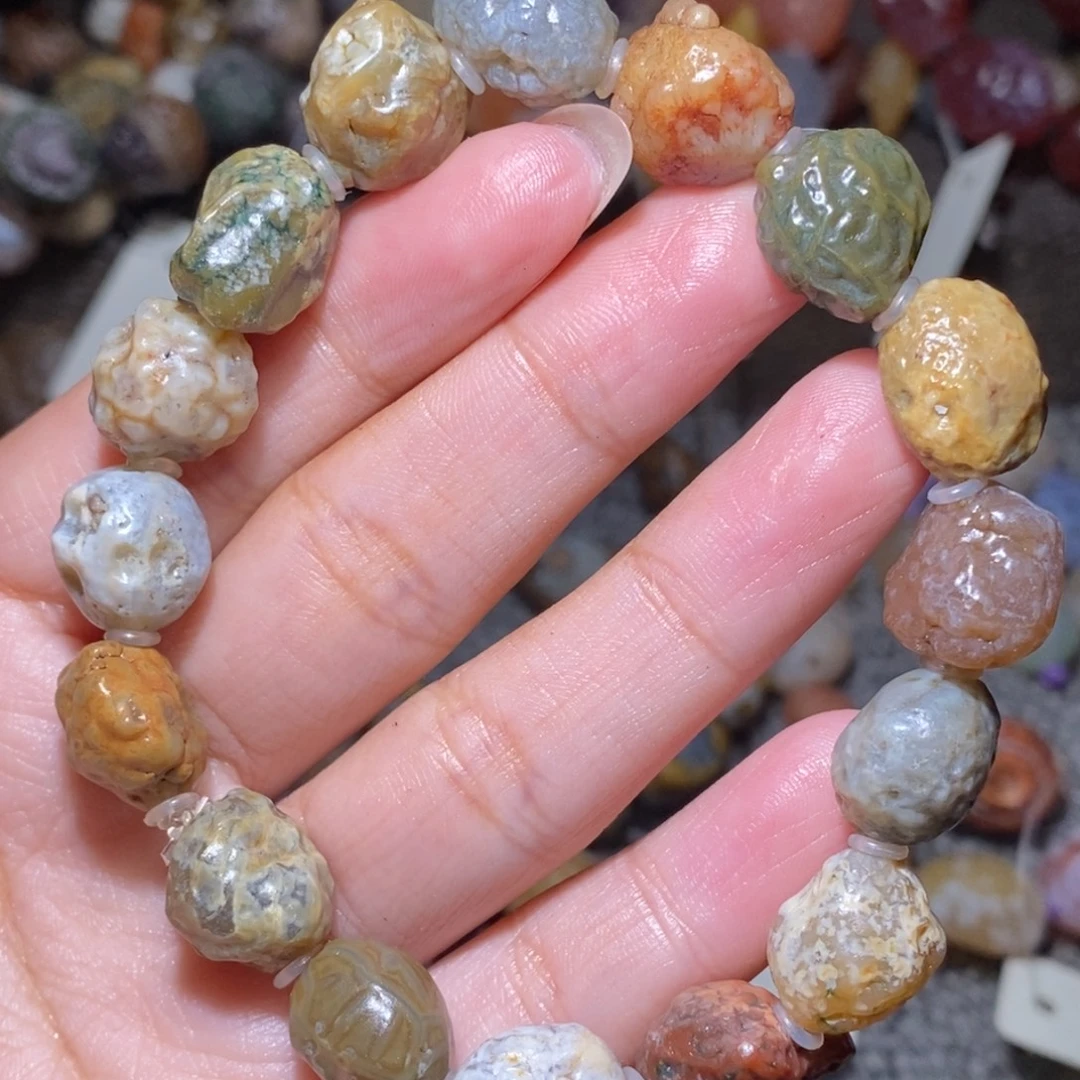 玛瑙/玉髓未镶嵌珠宝半成品