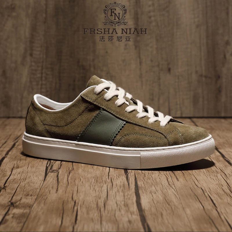法莎尼亚潮流百搭板鞋2025秋季新款男鞋软底舒适防滑耐磨时尚潮鞋
