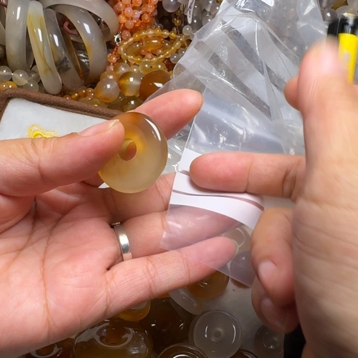 玛瑙/玉髓颈饰合金清**黛66083