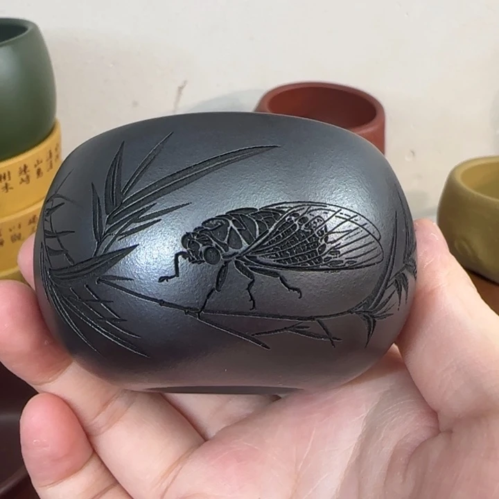 茶杯紫砂全手工紫砂