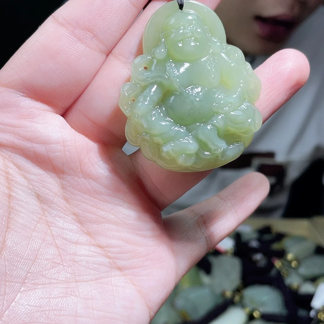 和田玉未镶嵌颈饰多样性发货拍一发一