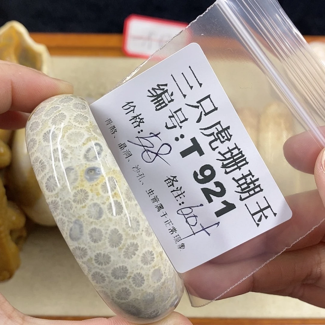 硅化珊瑚（珊瑚玉）1未镶嵌j****在