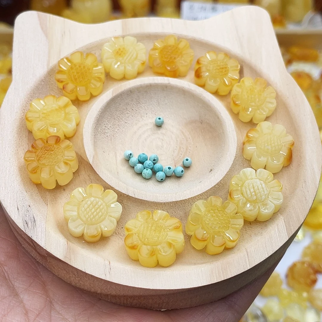 琥珀吊坠(不含链)未镶嵌