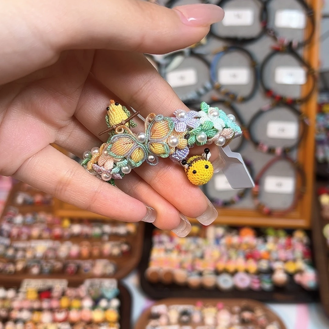 编织品手工钩织手绳