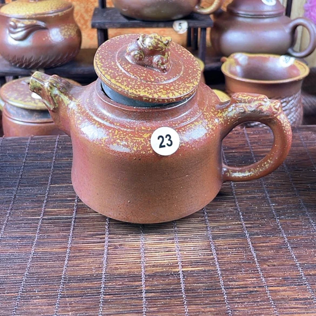 【闪购商品】h*h柴烧茶壶300毫升左右无盖瑕疵