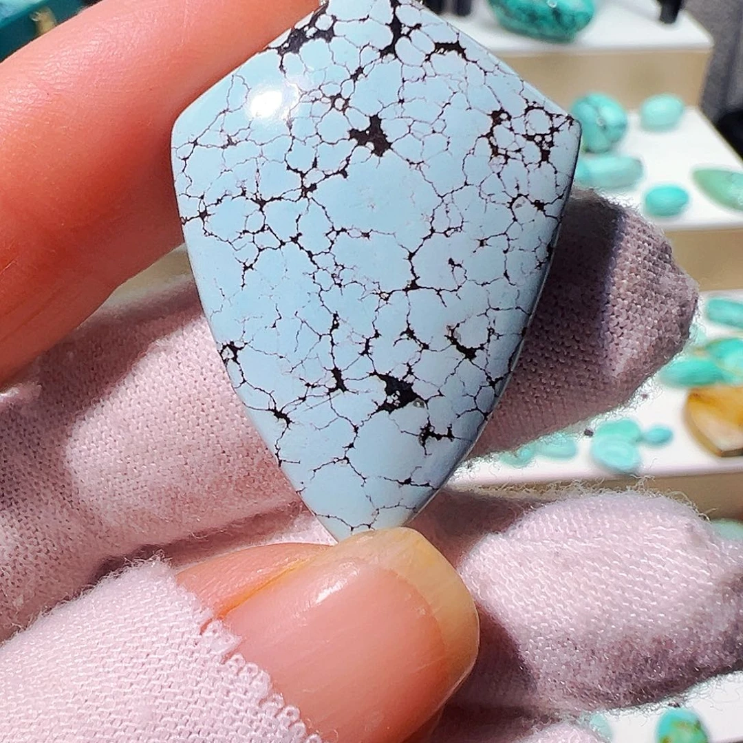 绿松石无事牌未镶嵌