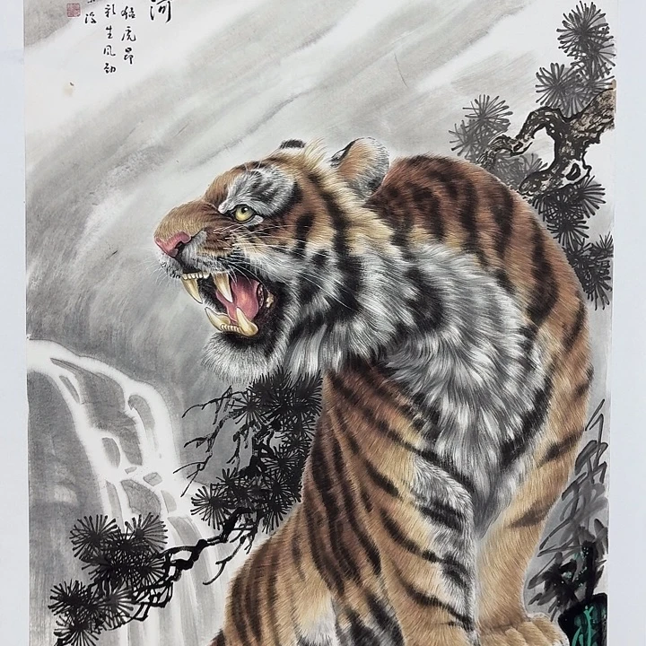 国画手绘国画作品