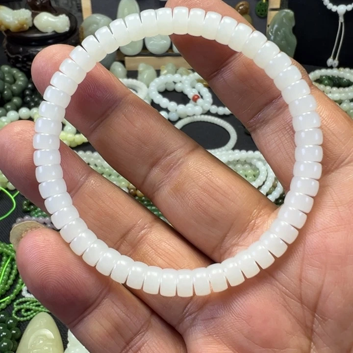 和田玉未镶嵌套链