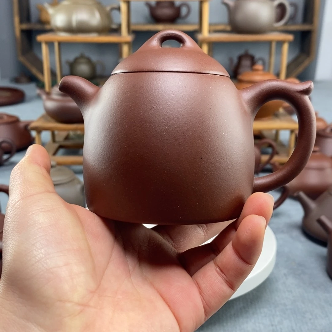 紫砂茶壶↘****━红皮龙秦权