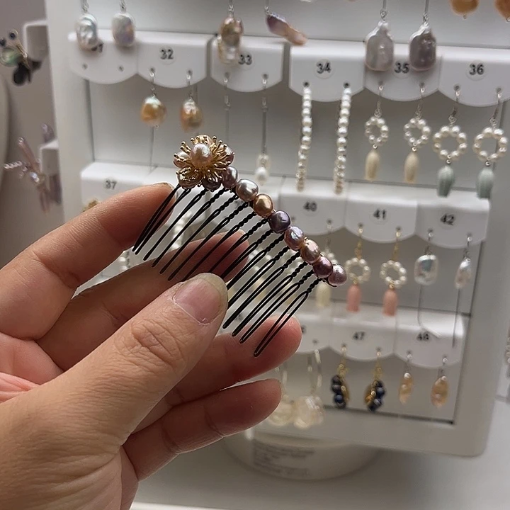 发饰未镶嵌淡水珍珠