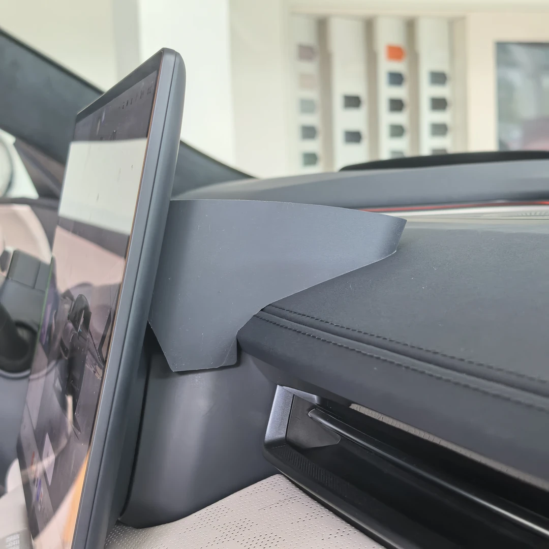 ZIKEER适用焕新26款极氪001车机后储物盒中控屏幕后纸巾盒专用