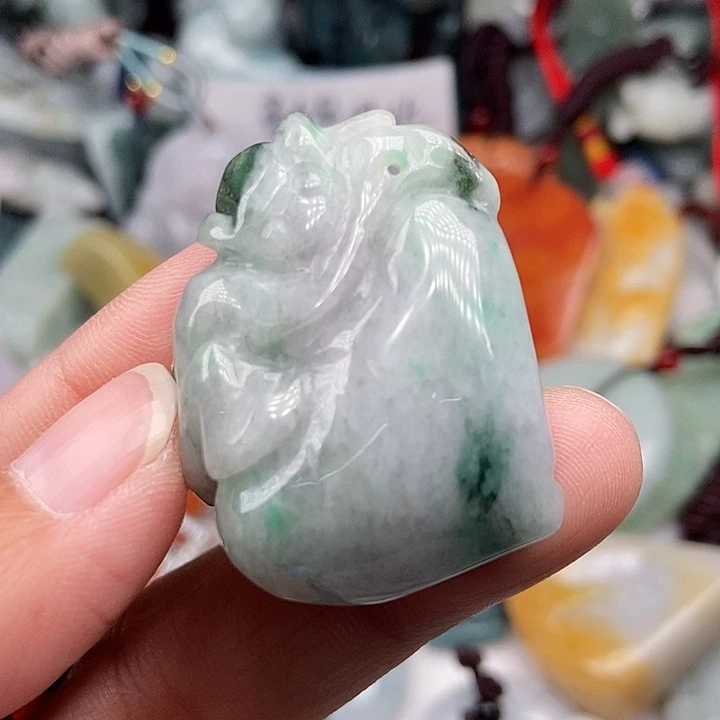 未镶嵌挂件翡翠翡翠