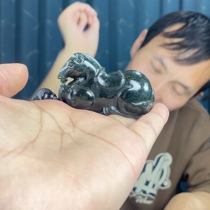 和田玉未镶嵌吊坠(不含链)