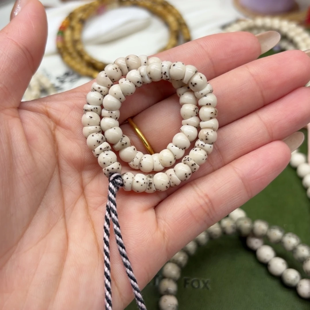 手串星月菩提6mm数星星小肥肠❗️大肠手持❗️石玉料❗️