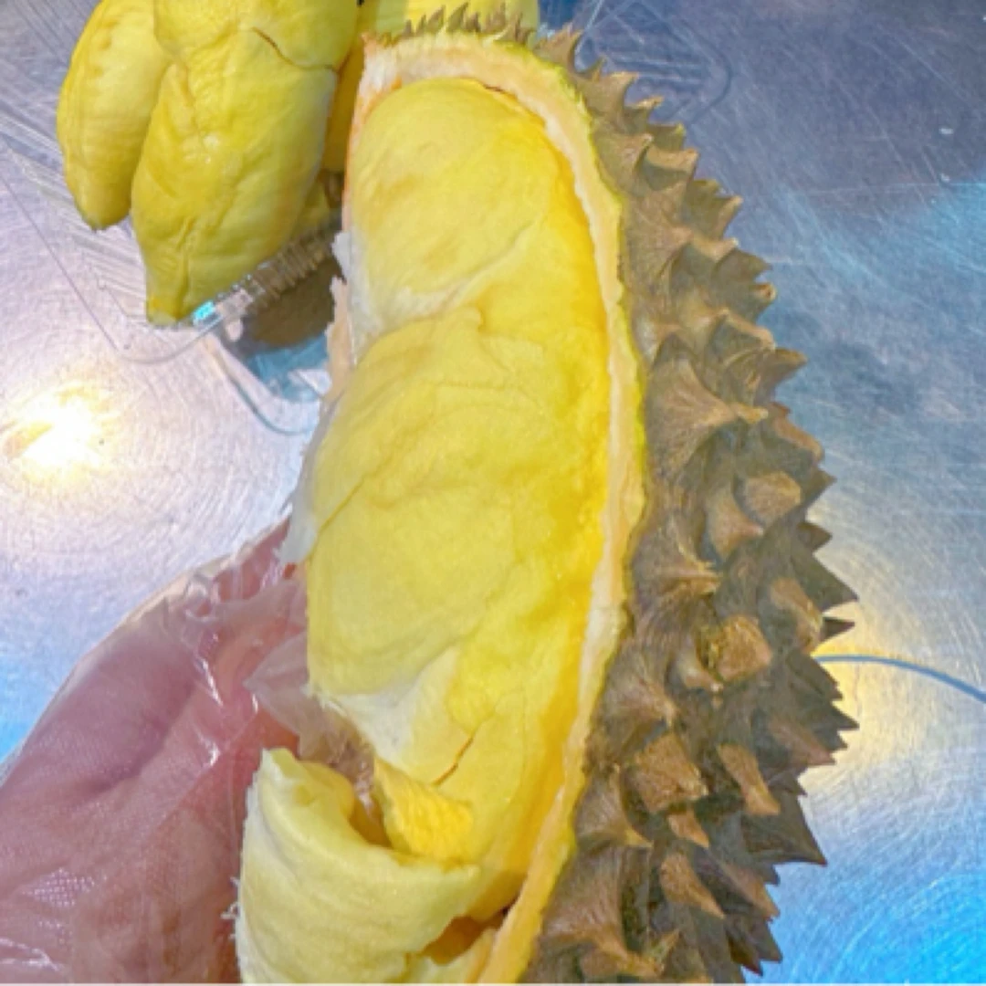 现剥，泰国金枕树熟榴莲肉，一斤装