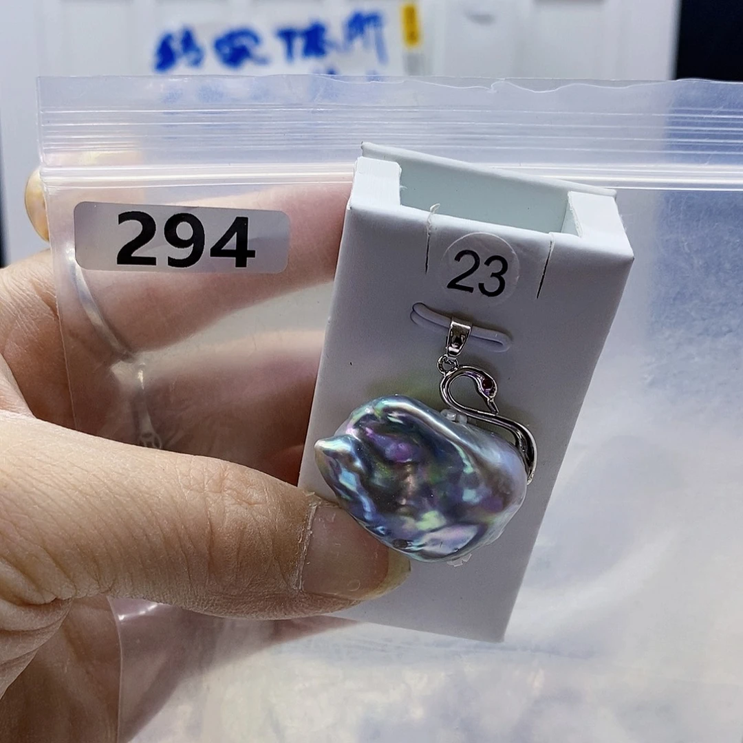 颈饰合金淡水珍珠