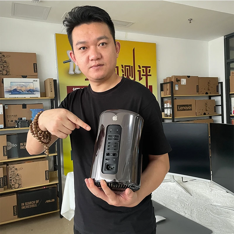 9新 Apple/苹果 Mac pro工作站垃圾桶台式电脑双系统办公设计主机