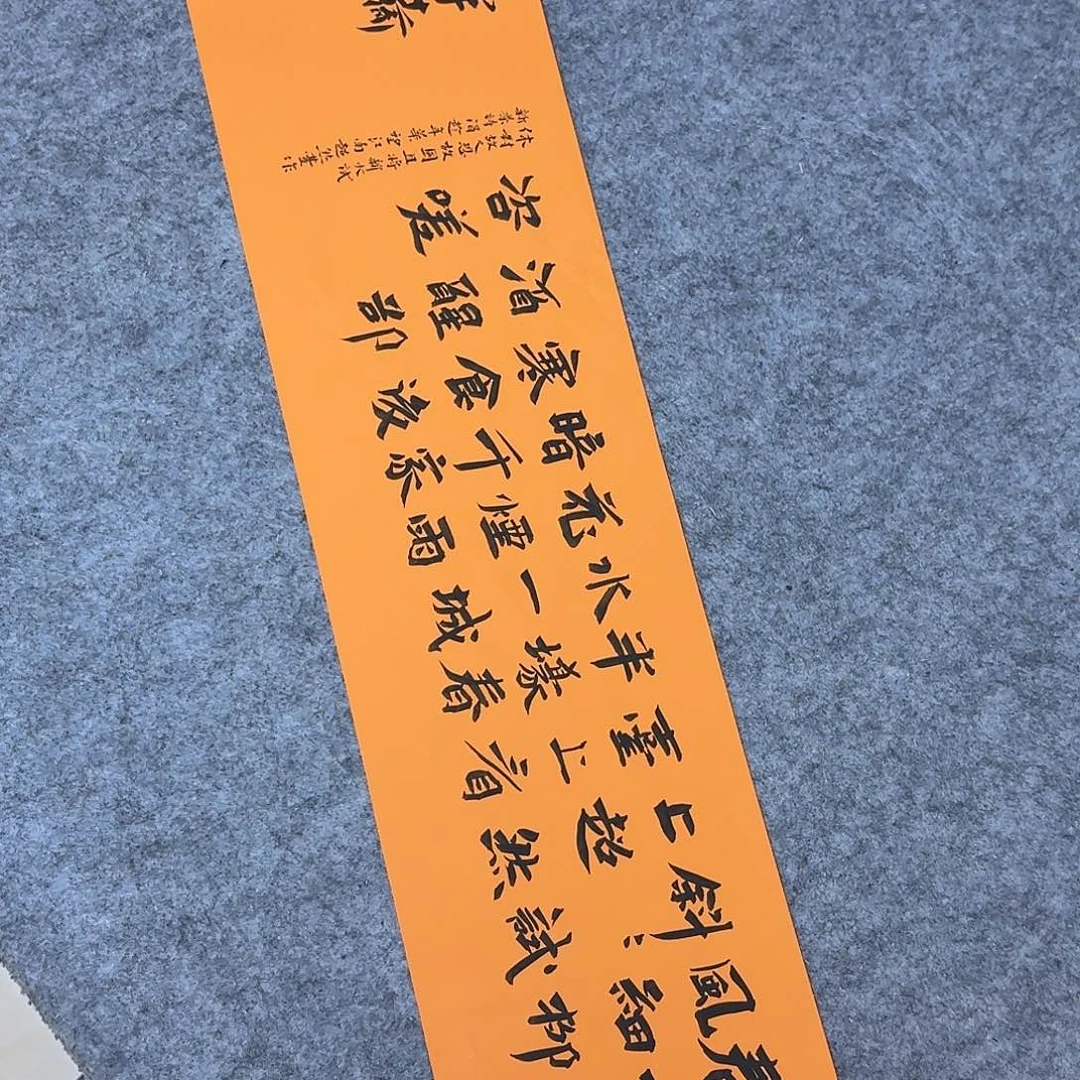书法5个省书协于建业69×17