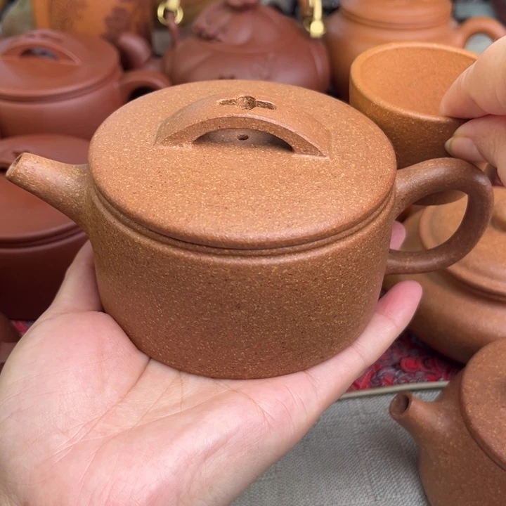 原矿黄降坡20目明式汉瓦精工半手240cc